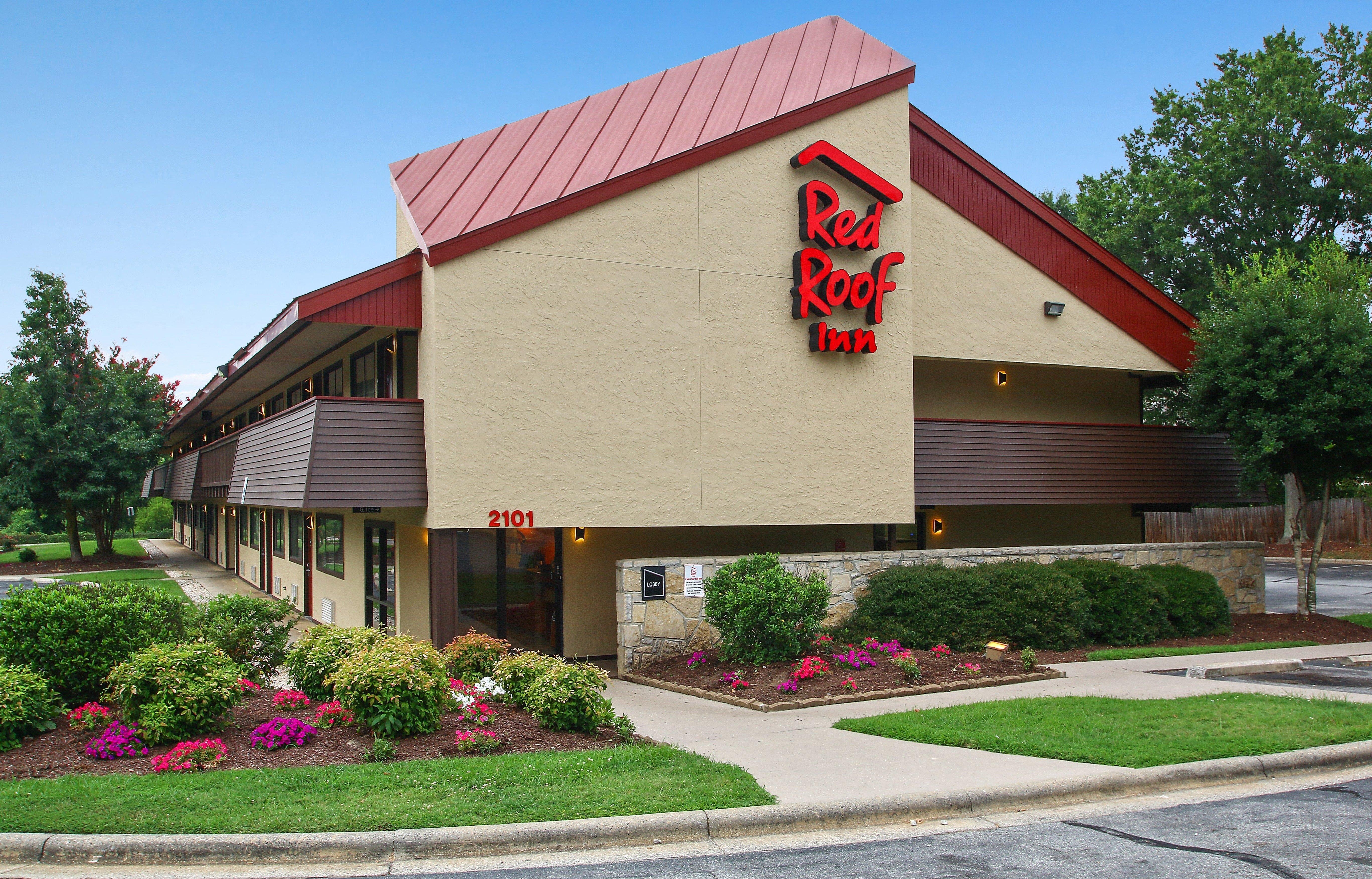 Red Roof Inn Greensboro Coliseum Eksteriør billede